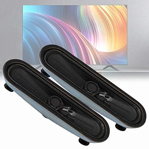 ASHATA Altoparlante 2Pcs Full Range 8 Ohm 10W per TV LCD