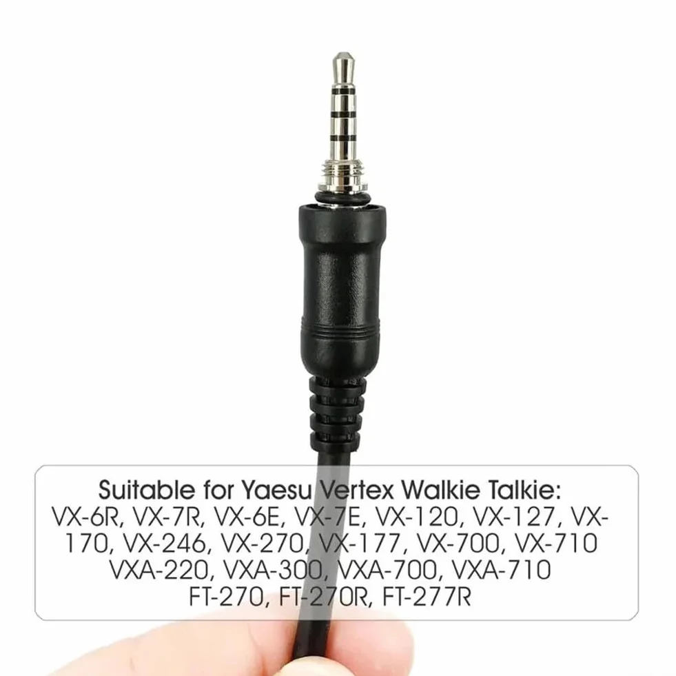 Microfono altoparlante Yaesu Vertex VX-6R VX-7R FT-270 VX-170 con cancellazione rumore braccio telescopico
