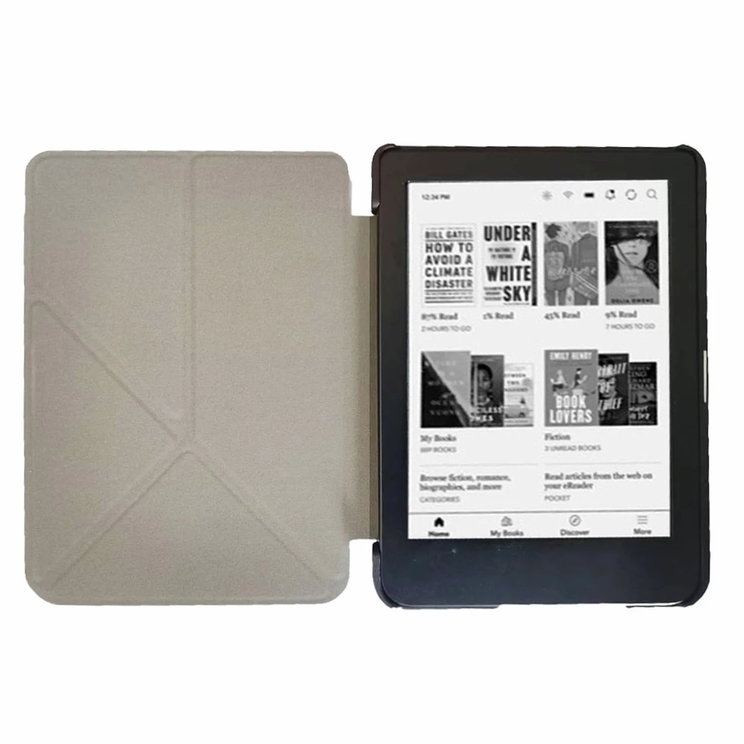 Custodia KOBO Clara Colour Cover Antiurto 6" Lettore eBook con Supporto Pieghevole (Verde)