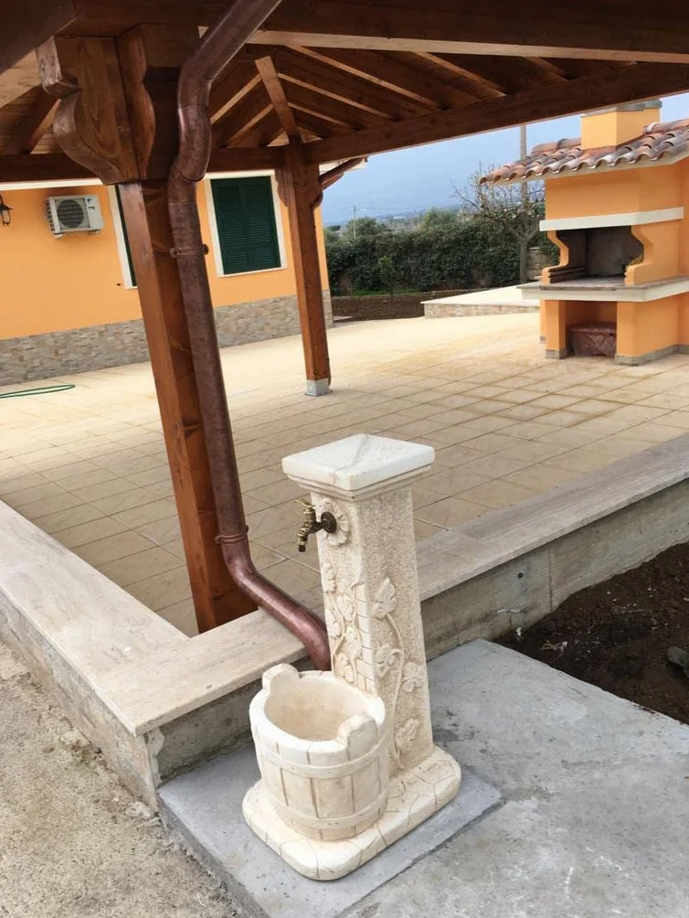 FONTANA GIULIA PER ARREDO GIARDINO DA RUBINETTO