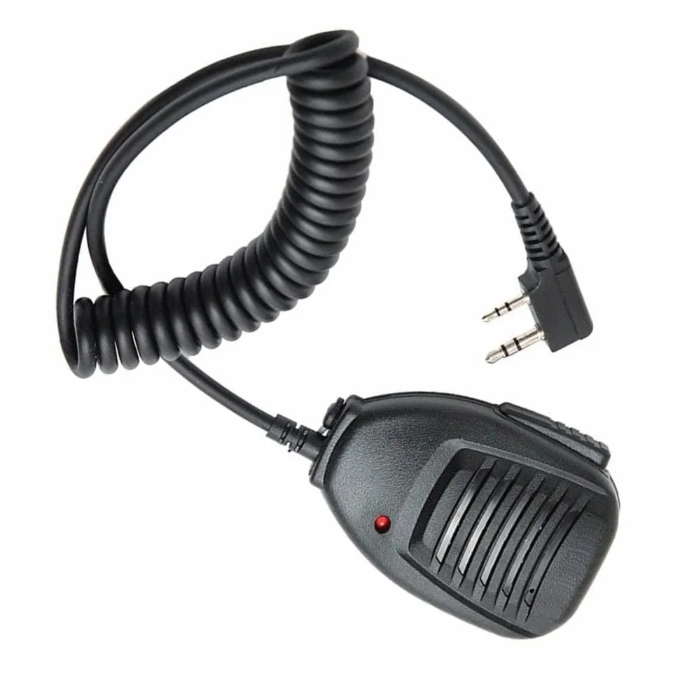 Microfono altoparlante manuale PTT 35mm per Baofeng UV-82L Kenwood TK-270 TK-378 WoXun KG-669