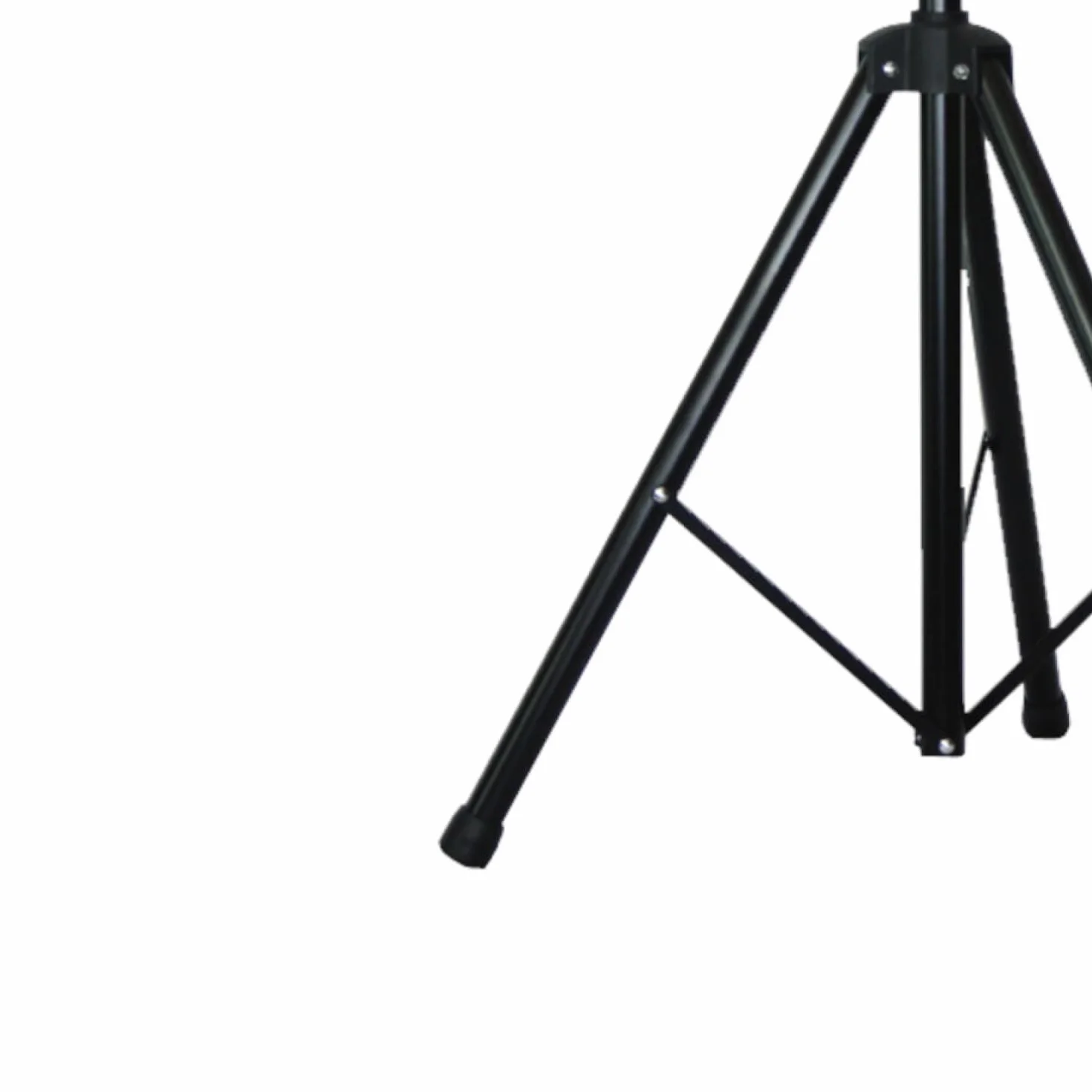Ibiza SS03 Supporto per diffusori in alluminio max 1,80 m 30 kg Nero