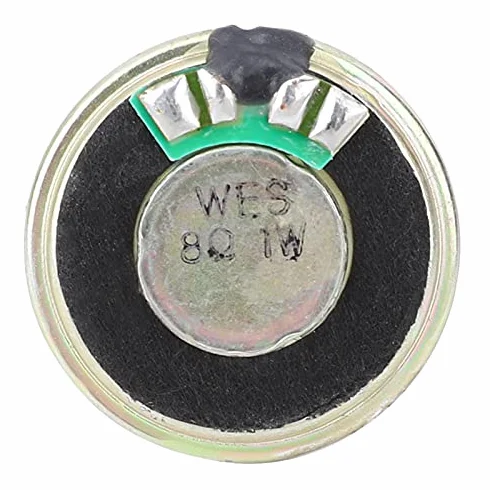 Altoparlante 8 Ohm 1W 28mm, Corno Stereo con Magnete Potente per Audio Elettronica