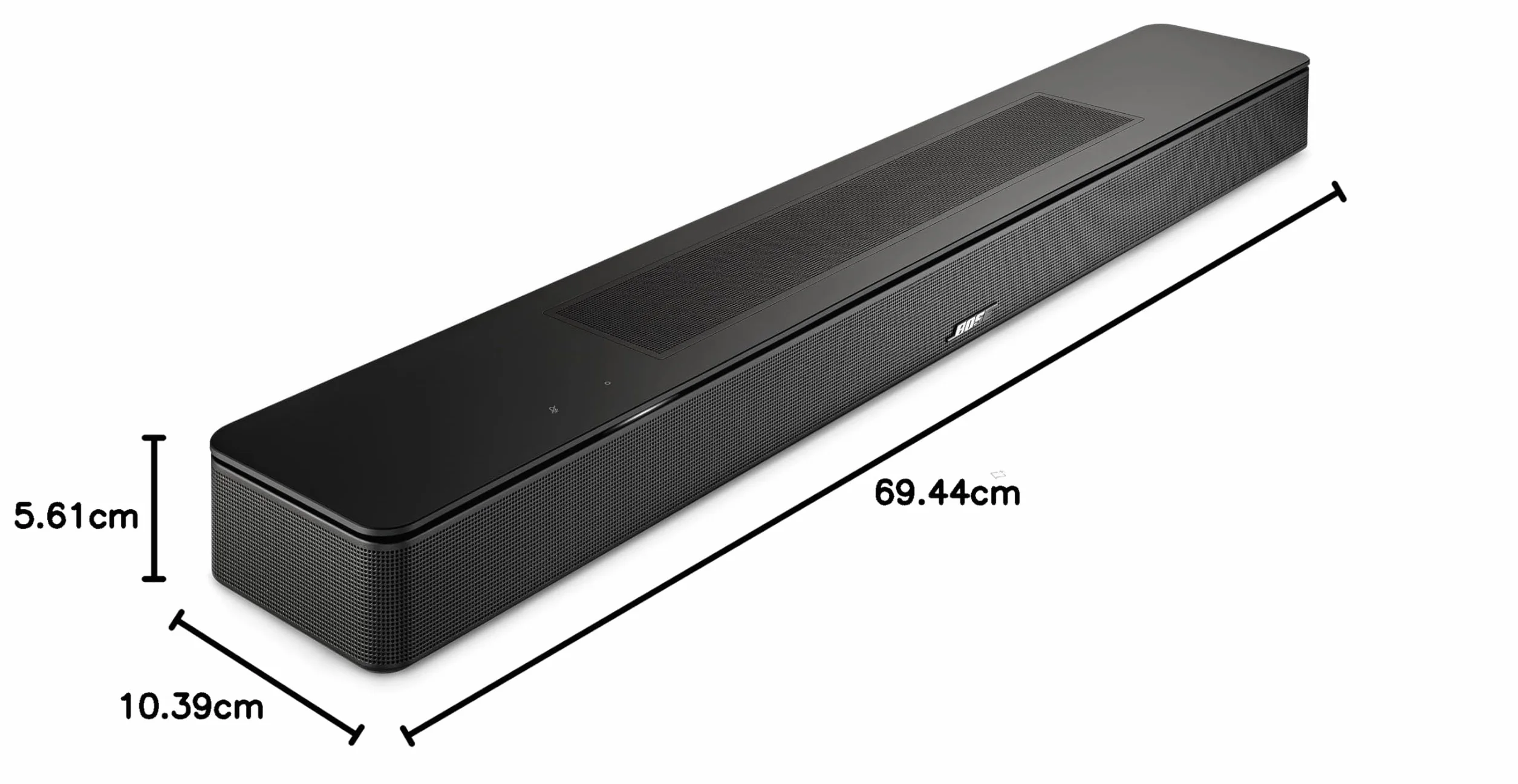 Bose Smart Soundbar Dolby Atmos Bluetooth z Amazon Alexa, Nero