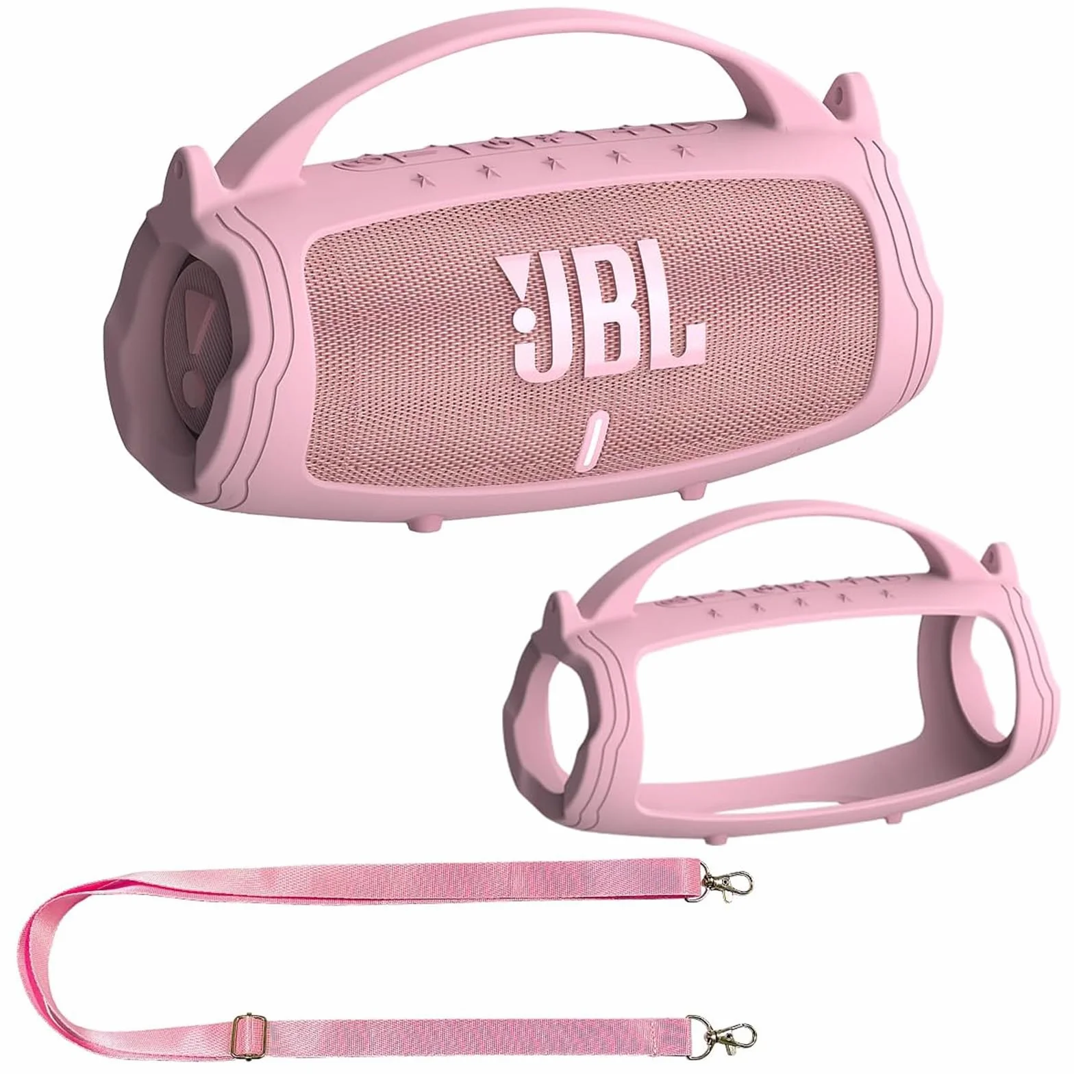 Custodia in silicone per altoparlante Bluetooth portatile JBL Charge 4/Charge 5, custodia accessori