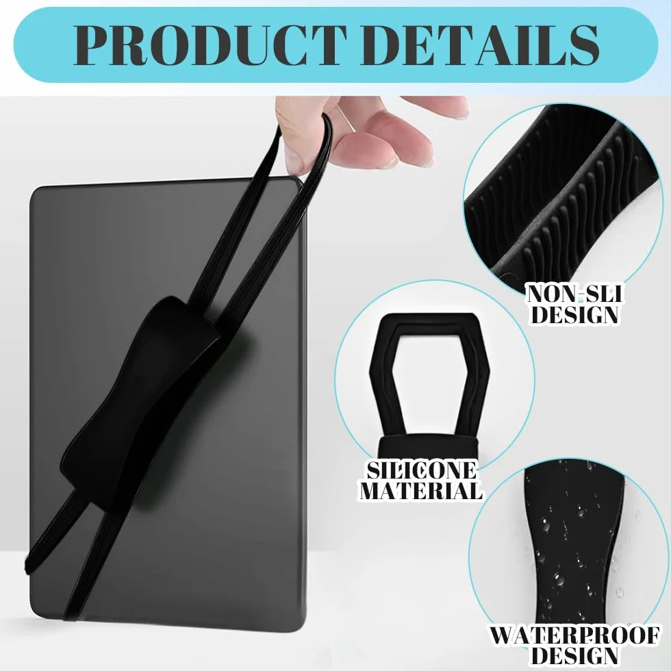 Supporto per Lettura a Letto 6-8" Antiscivolo Universale in Silicone per Kindle eReader Fire Tablet