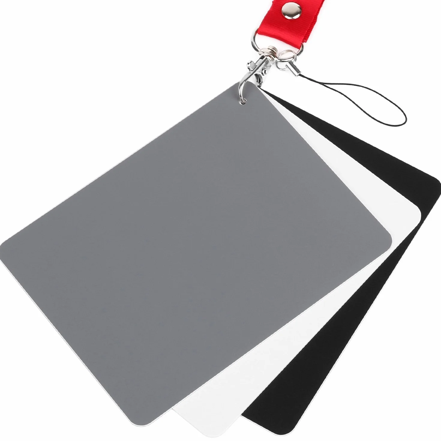Carta Grigia Bilanciamento del Bianco 5''x4'' per DSLR e Pellicola 18% Esposizione