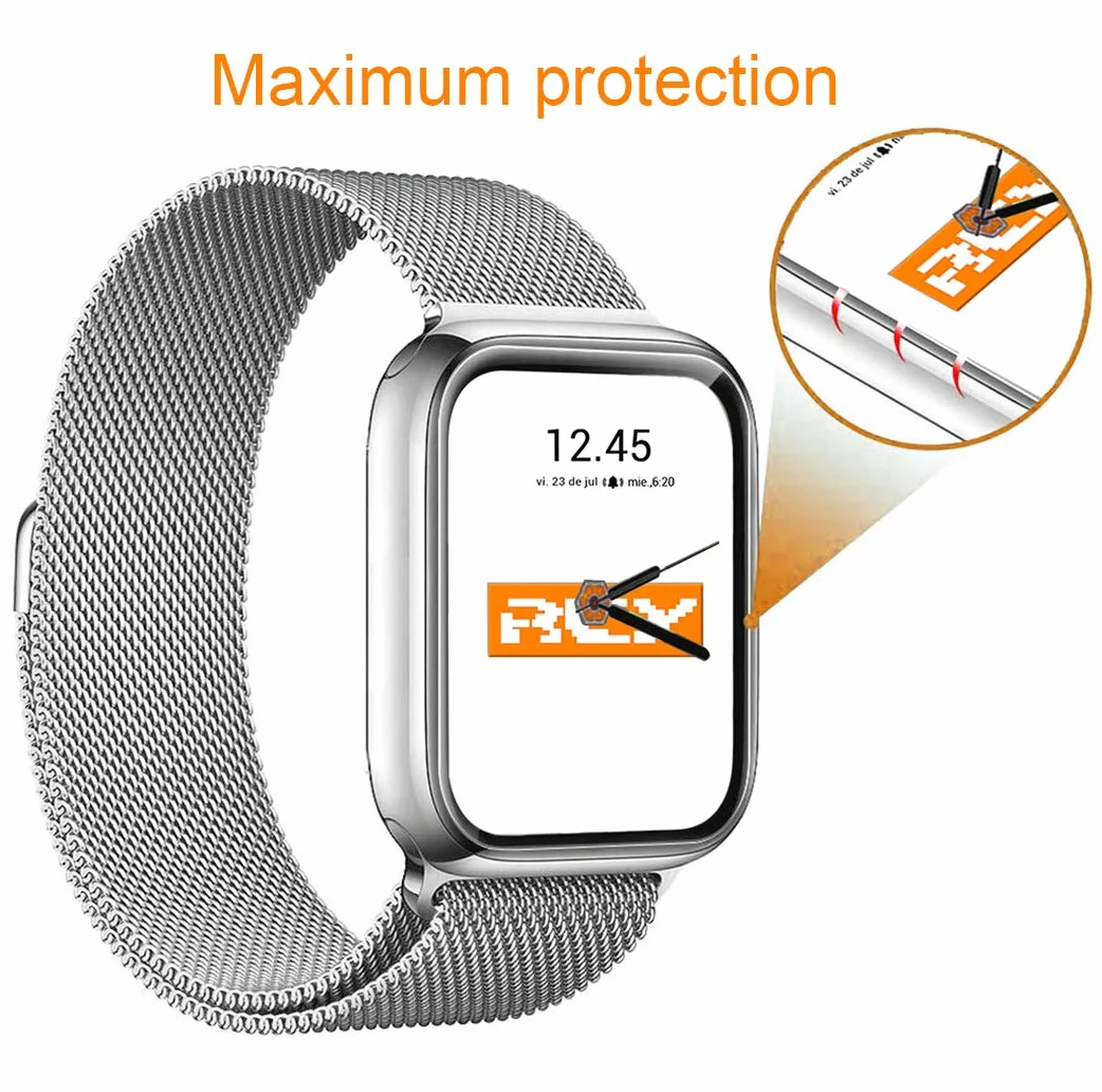 Pellicola salvaschermo Vetro temperato per Garmin Instinct 2X Solar 50MM, REY Pack 3X