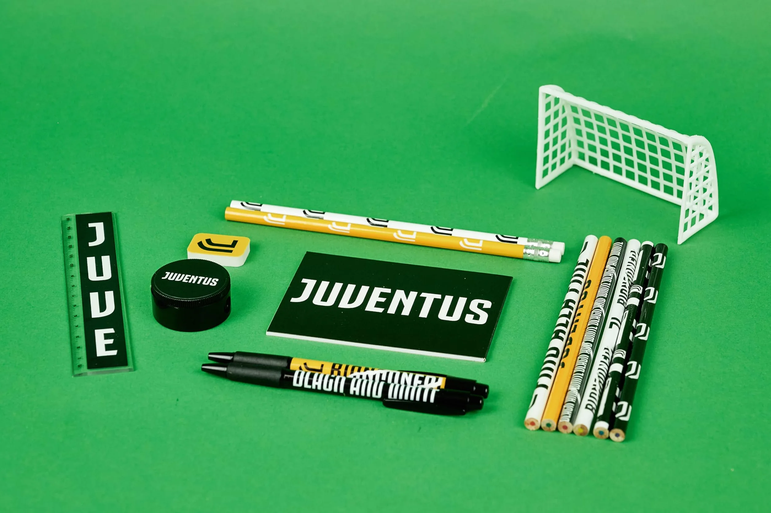 EURO PUBLISHING Juventus Set Cancelleria 14 Pezzi Prodotto Ufficiale