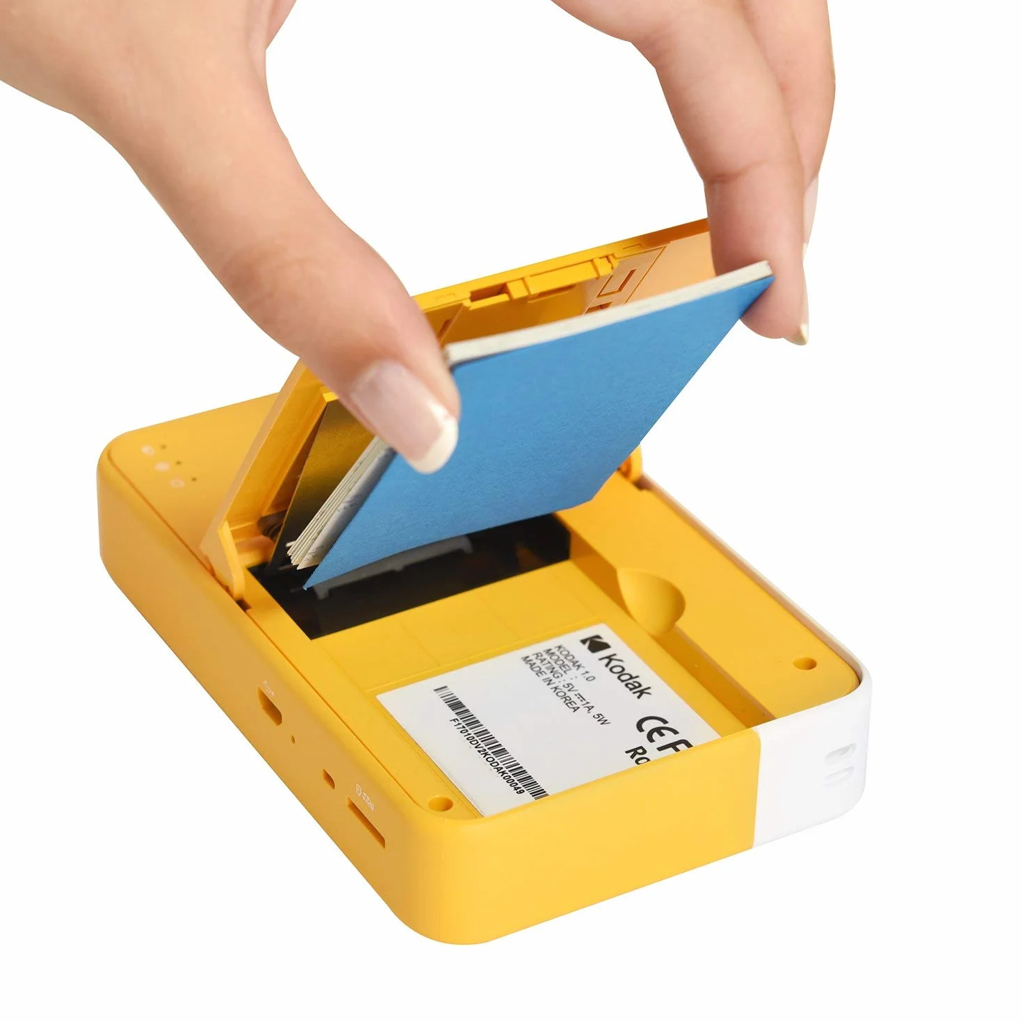 KODAK Carta fotografica ZINK adesiva 5,1x7,5 cm (2x3") 50 fogli Compatibile Printomatic+ Smile+ Slim Step Touch