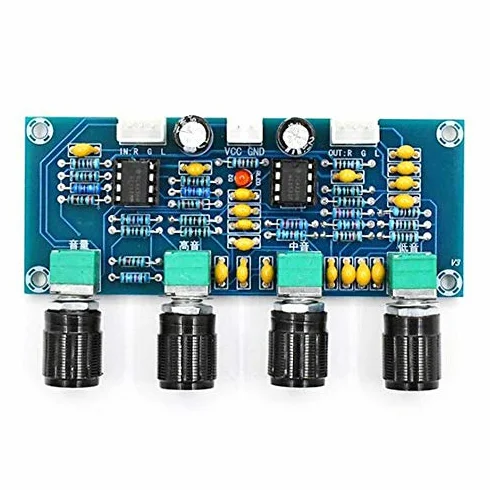 NE5532 Preamplificatore Tone Board Pre-Amp Scheda per Alti XH-A901