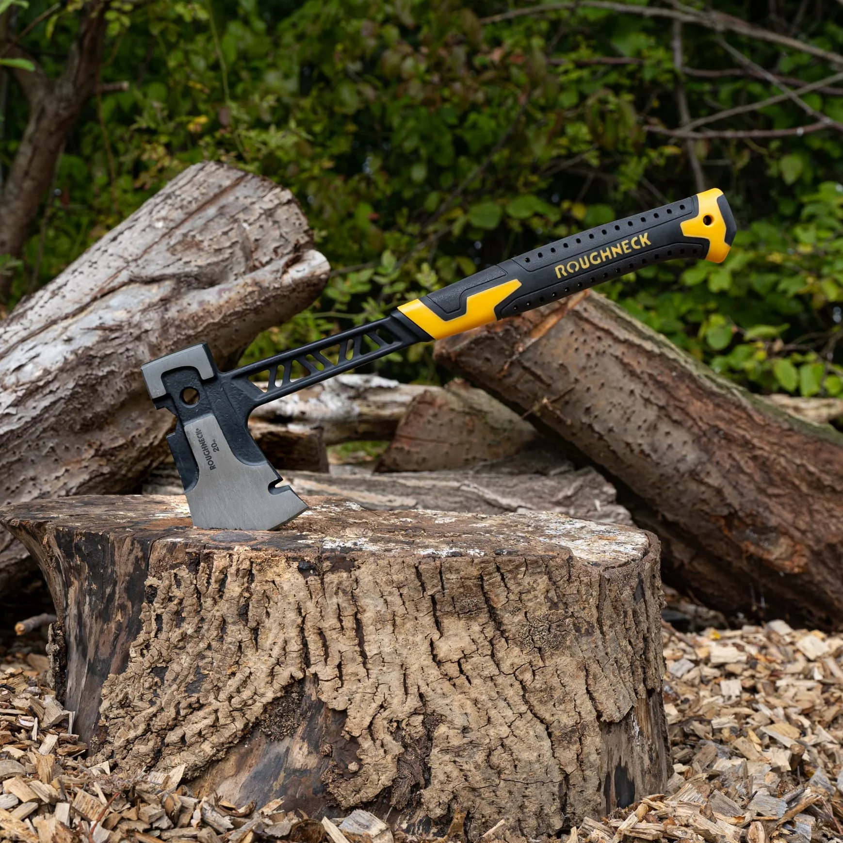 Roughneck ROU11070 Gorilla V-Series Axe 0.6kg 1¼lbs Black Yellow