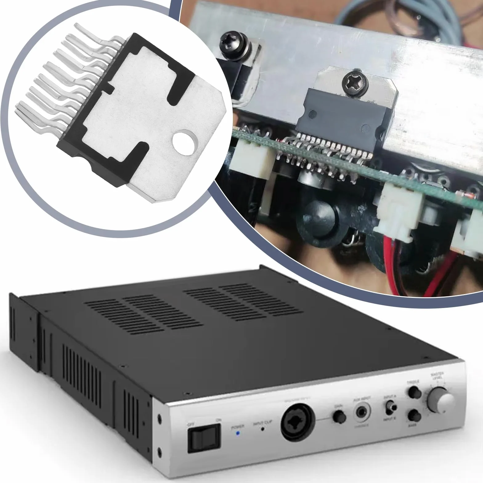 TDA7293 Amplificatore Audio Semiconduttore 100W 15V 15 Pin