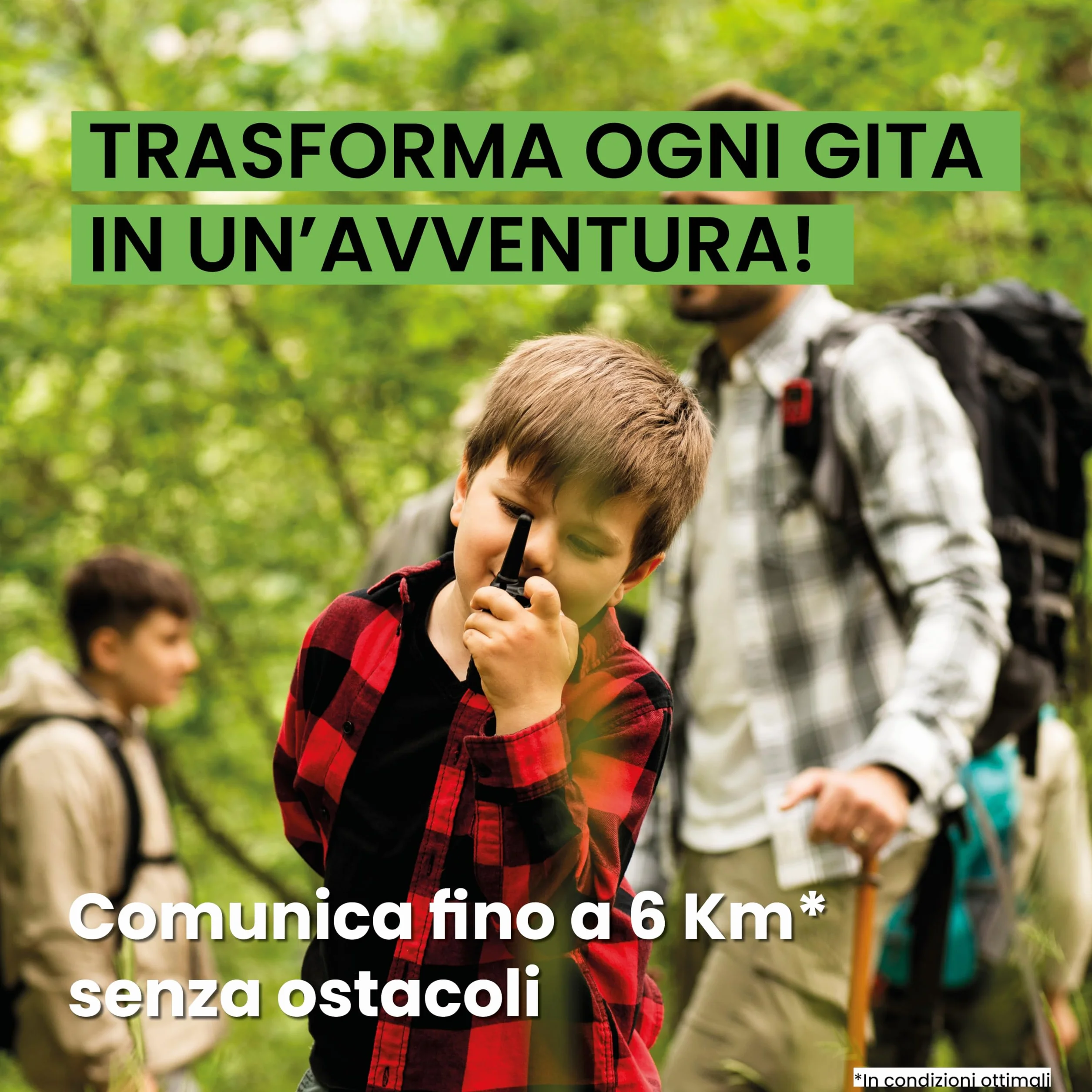 Midland XT30 Walkie Talkie Ricaricabili USB 16 Canali PMR446 5H 6km 38 Toni CTCSS VOX