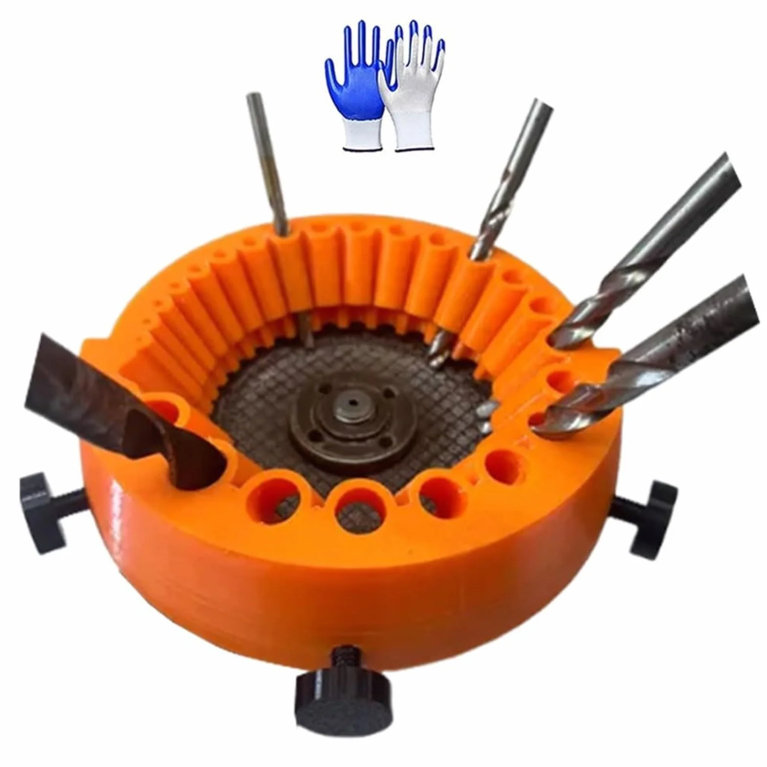 Affilatrice per trapano 2-13 mm per smerigliatrice angolare 125 mm, trapano abrasivo, levigatrice per punte smussate, strumento di levigatura multiuso, accessori per trapano elettrico (B)