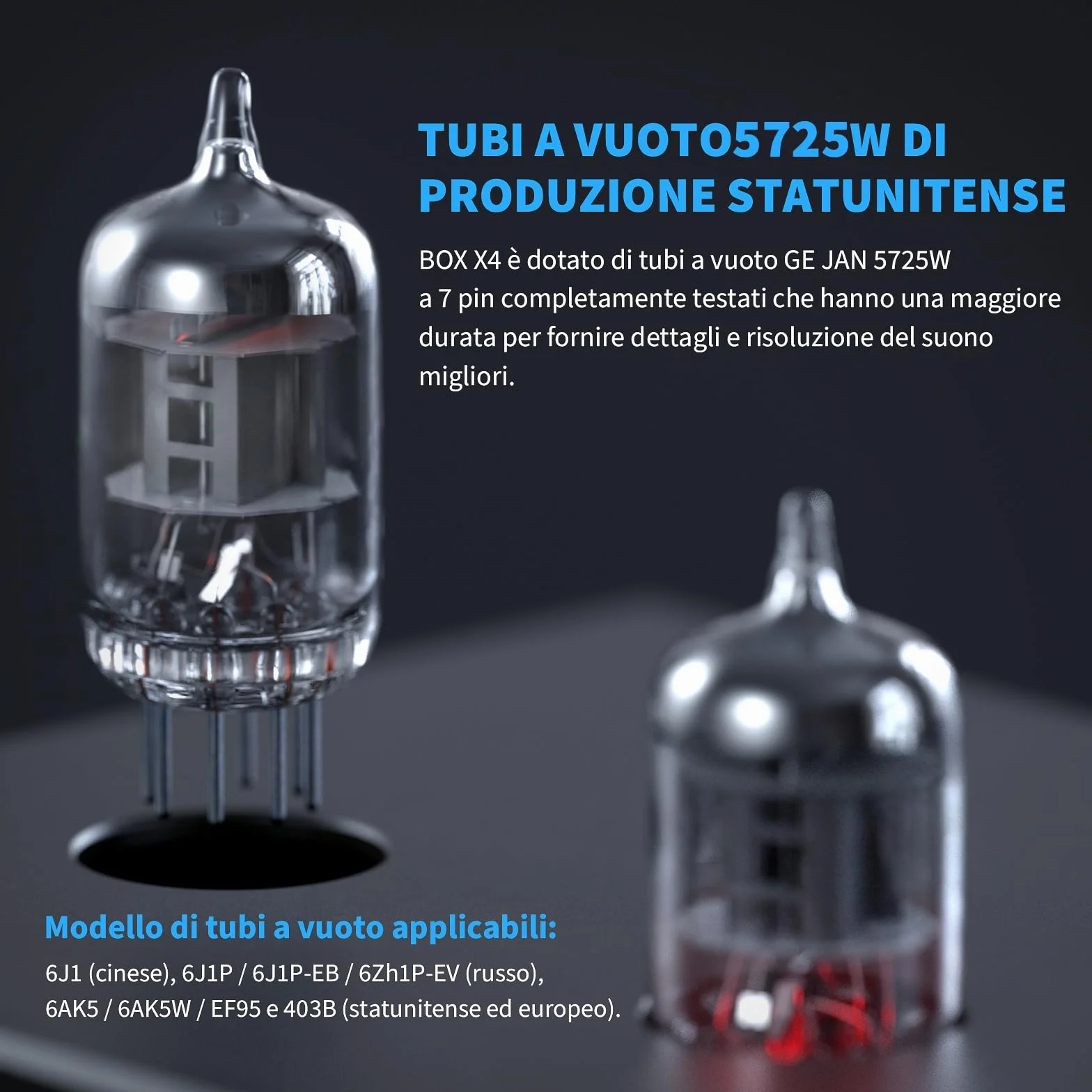Fosi Audio X4 Preamplificatore Phono a valvole HiFi per cuffie e giradischi MM, BOX X4 Guadagno Stereo