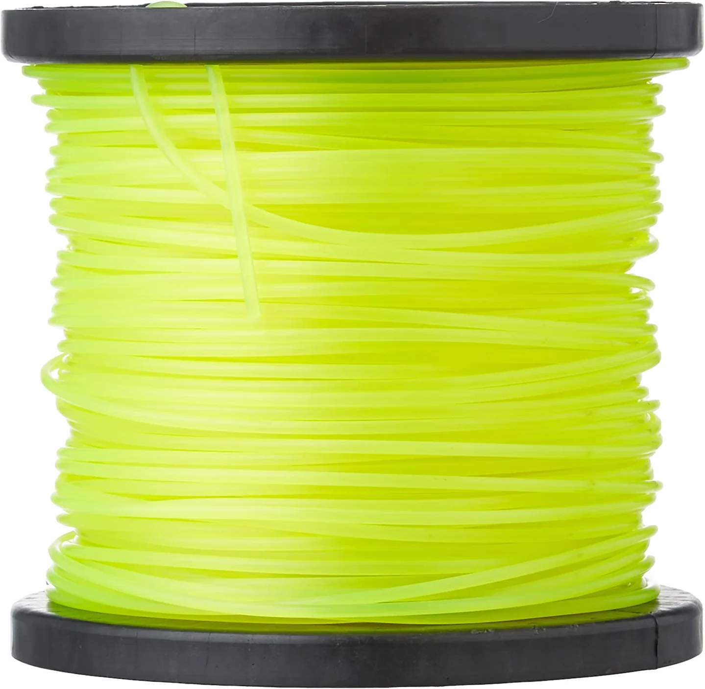 Riegolux 107642 Filo Decespugliatore Nylon Rotondo, Giallo, 2,4 mm x 100 m
