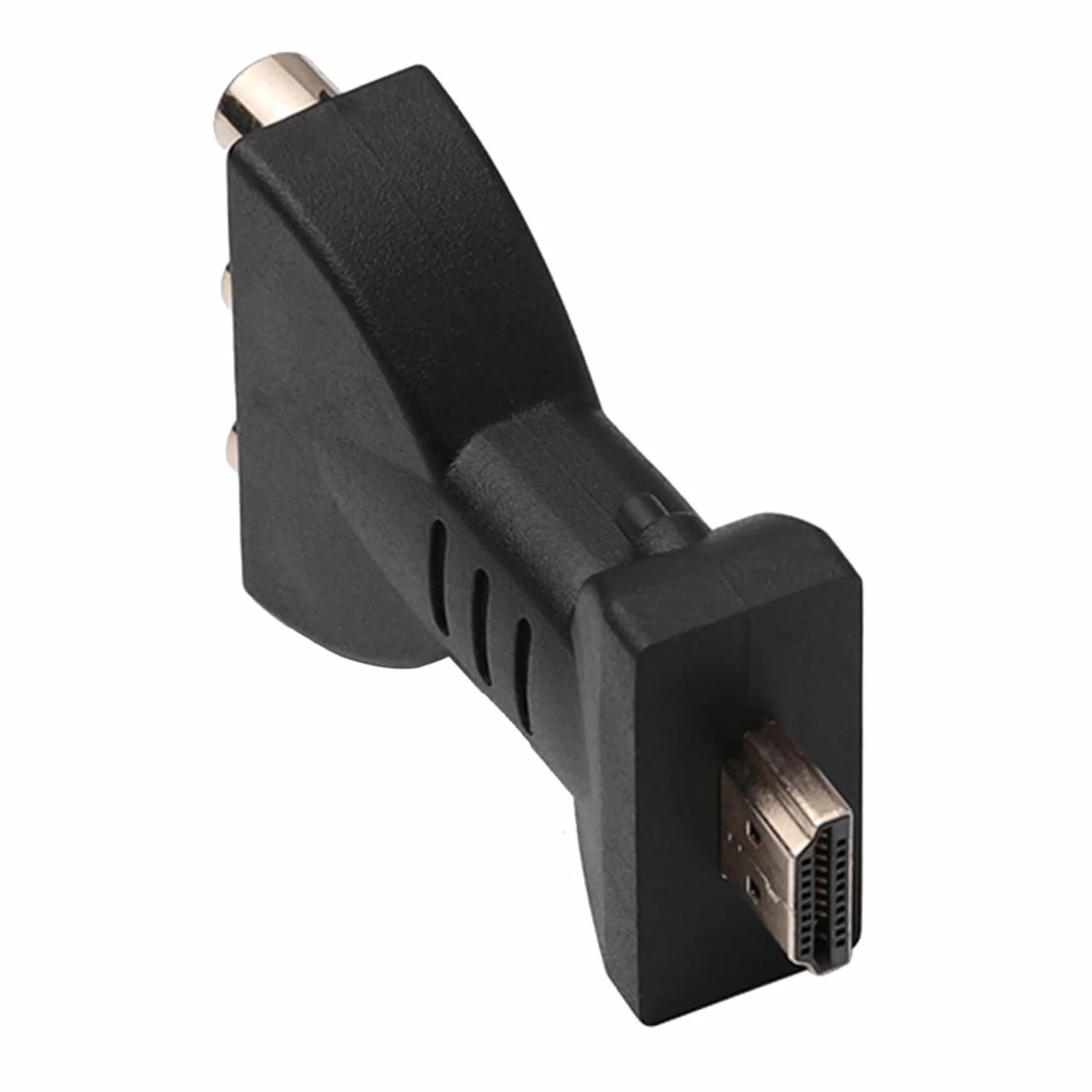 Convertitore HDMI ad AV adattatore portatile rosso bianco giallo per TV monitor HD