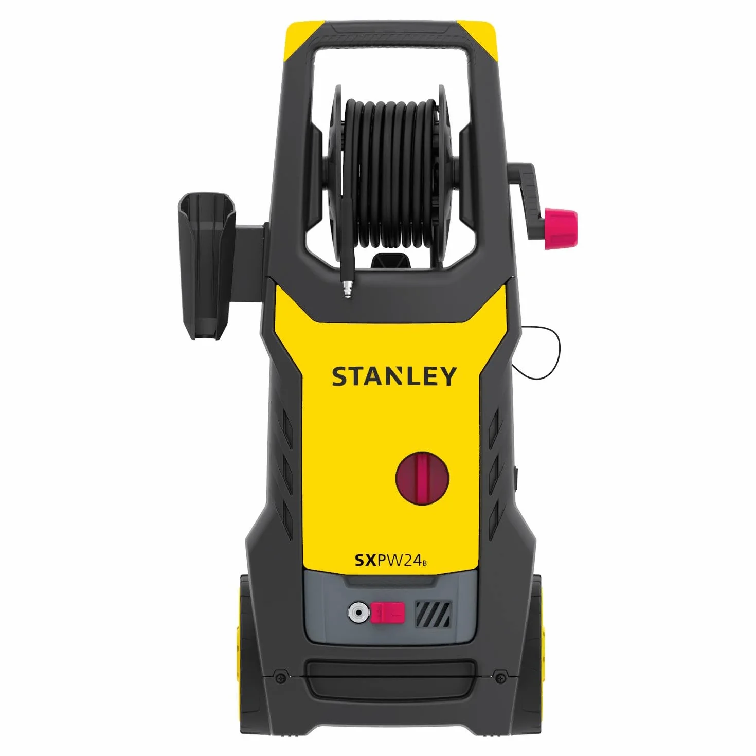 Stanley Idropulitrice SXPW24BX, ad Alta Pressione, per Auto ed Esterni Casa, con Lavapavimenti e Spazzola Fissa, Pressione max. 170 bar, Portata max. 500 l/h, Assorbimento 2400 W