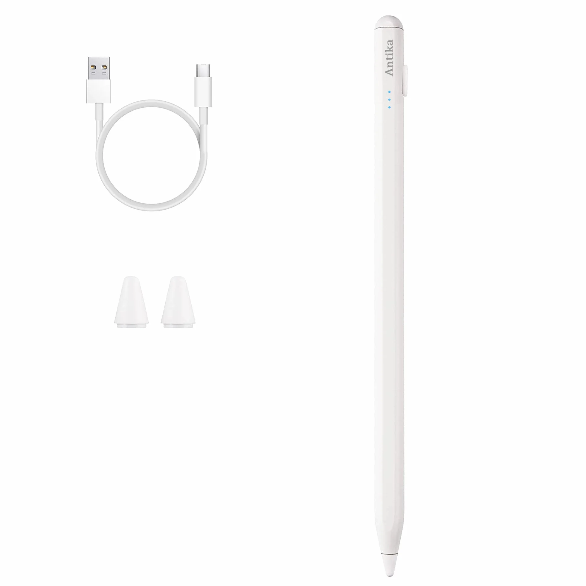Antika Universal Capacitive Stylus Pen Magnetic Compatible with iPad, Android, iOS Smartphone Tablet
