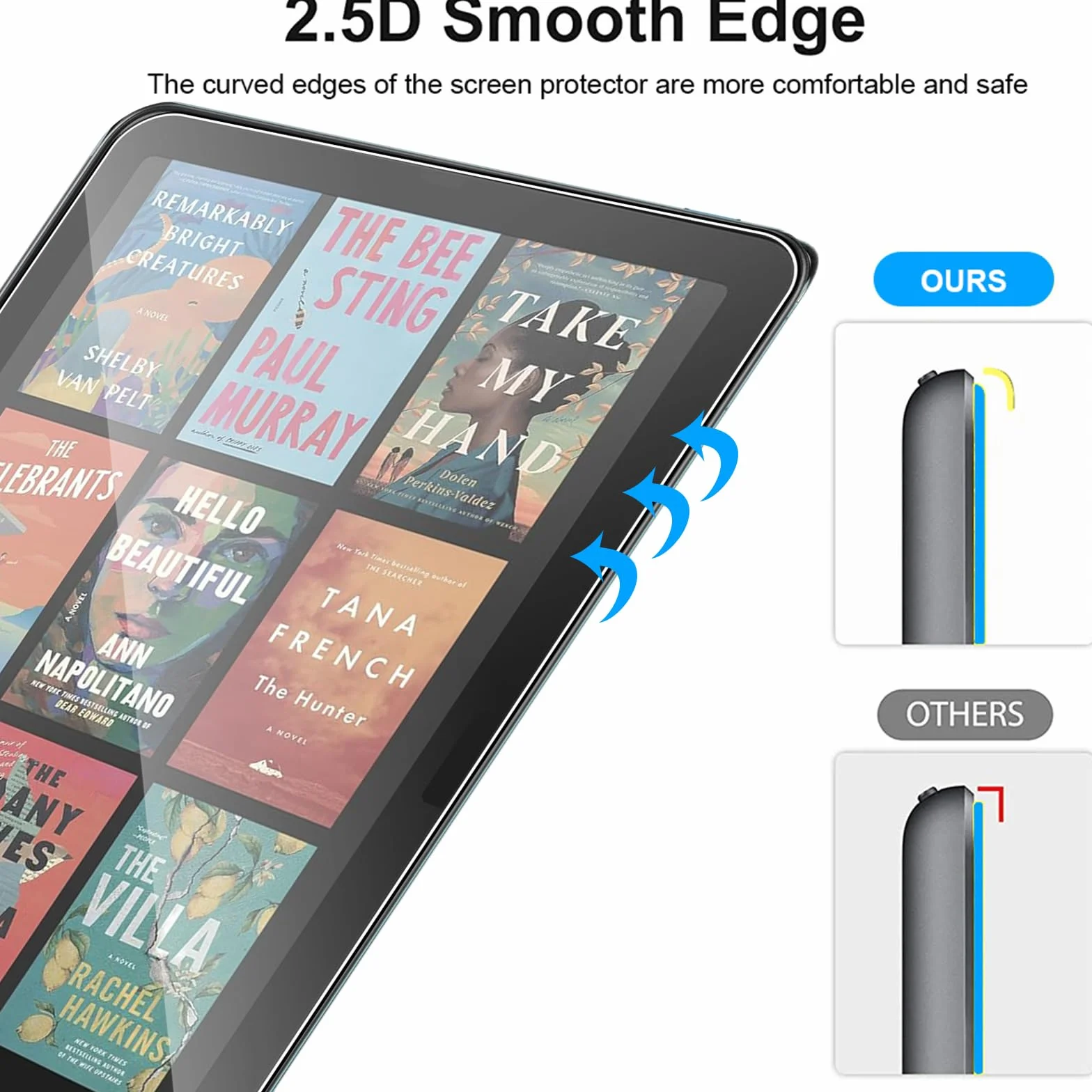 MEMELOKA Vetro Temperato per Kindle Paperwhite 12th Generation 2024/Kindle Colorsoft Signature Edition 2024, 2 Pezzi, Durezza 9H, Antigraffio, HD Pellicola Protettiva