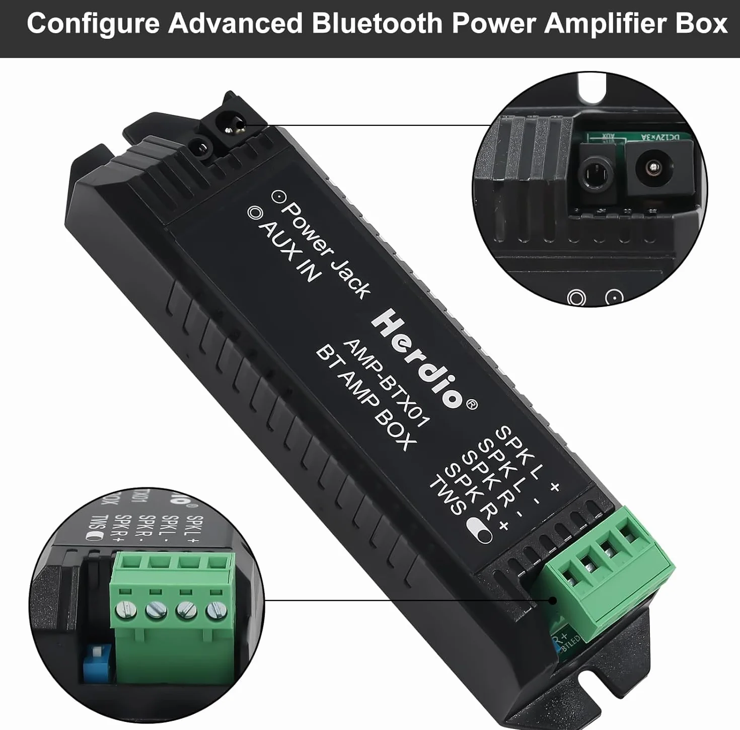 Herdio 5.25 Pollice 2-Way Bluetooth Altoparlanti Soffitto Parete Interno/Esterno Coppia