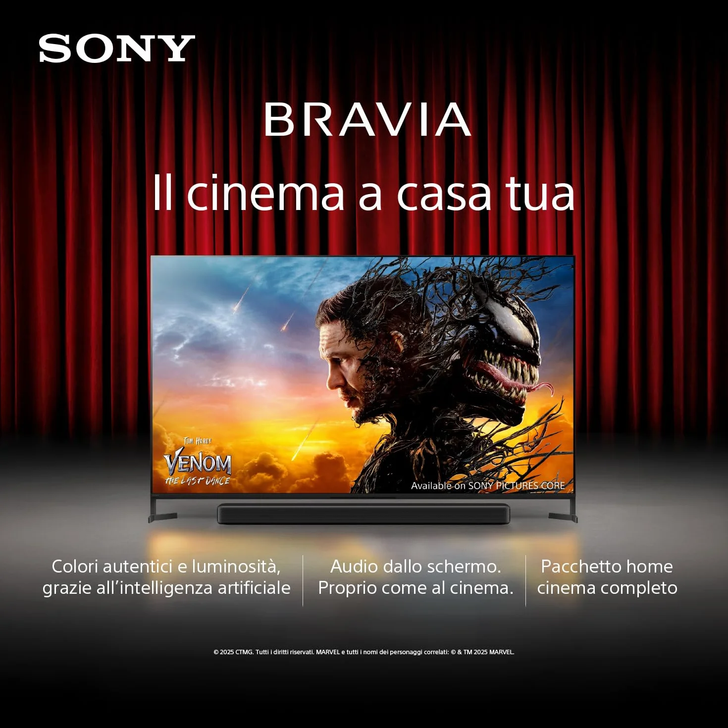 Sony BRAVIA 3 43 cali Direct LED Google TV Dolby Vision Atmos IMAX Enhanced 2025