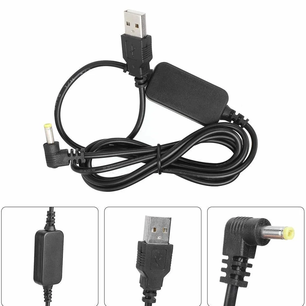 USB Charger Cable 1.2m for Yaesu VX-6R VX7R FT60R VX177 Walkie-Talkie Radio