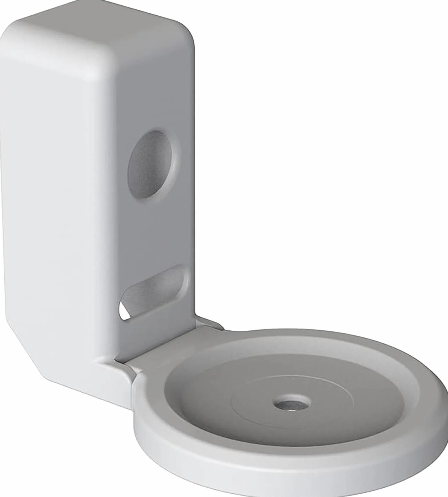 ELLENNE SUPPORTO DA MURO ECHO DOT 4a 5a GENERAZIONE SALVASPAZIO NASCONDERE CAVI SENZA VITI BIANCO
