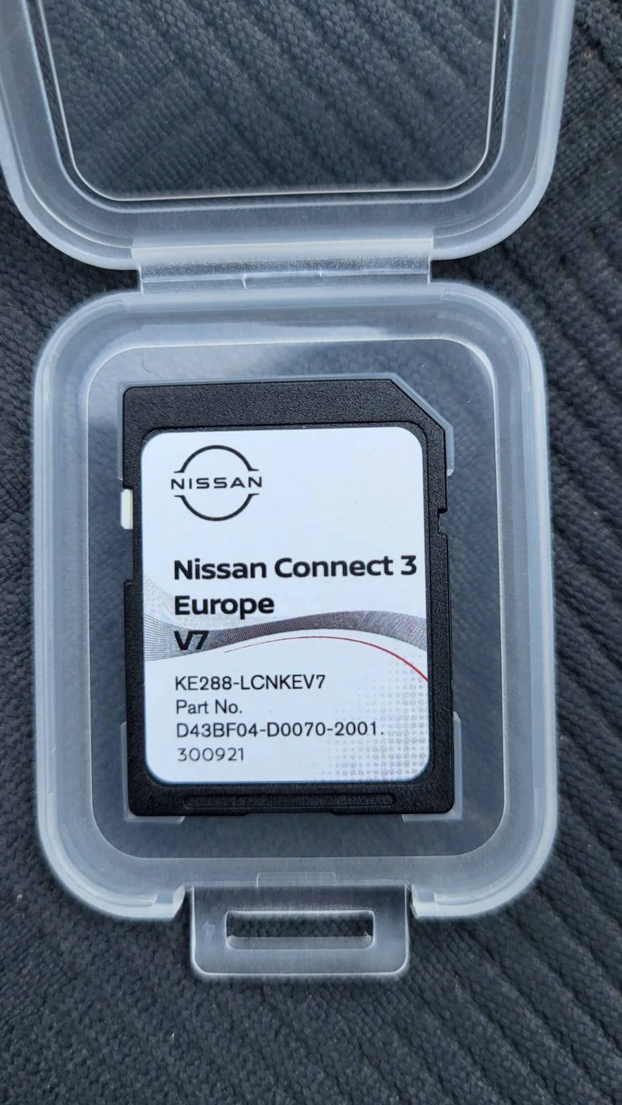 Nissan Connect 3 LCN2 Scheda SD GPS Europa 2022 v7