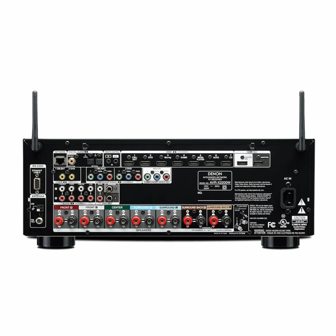 Denon AVR-X2200W ricevitore AV