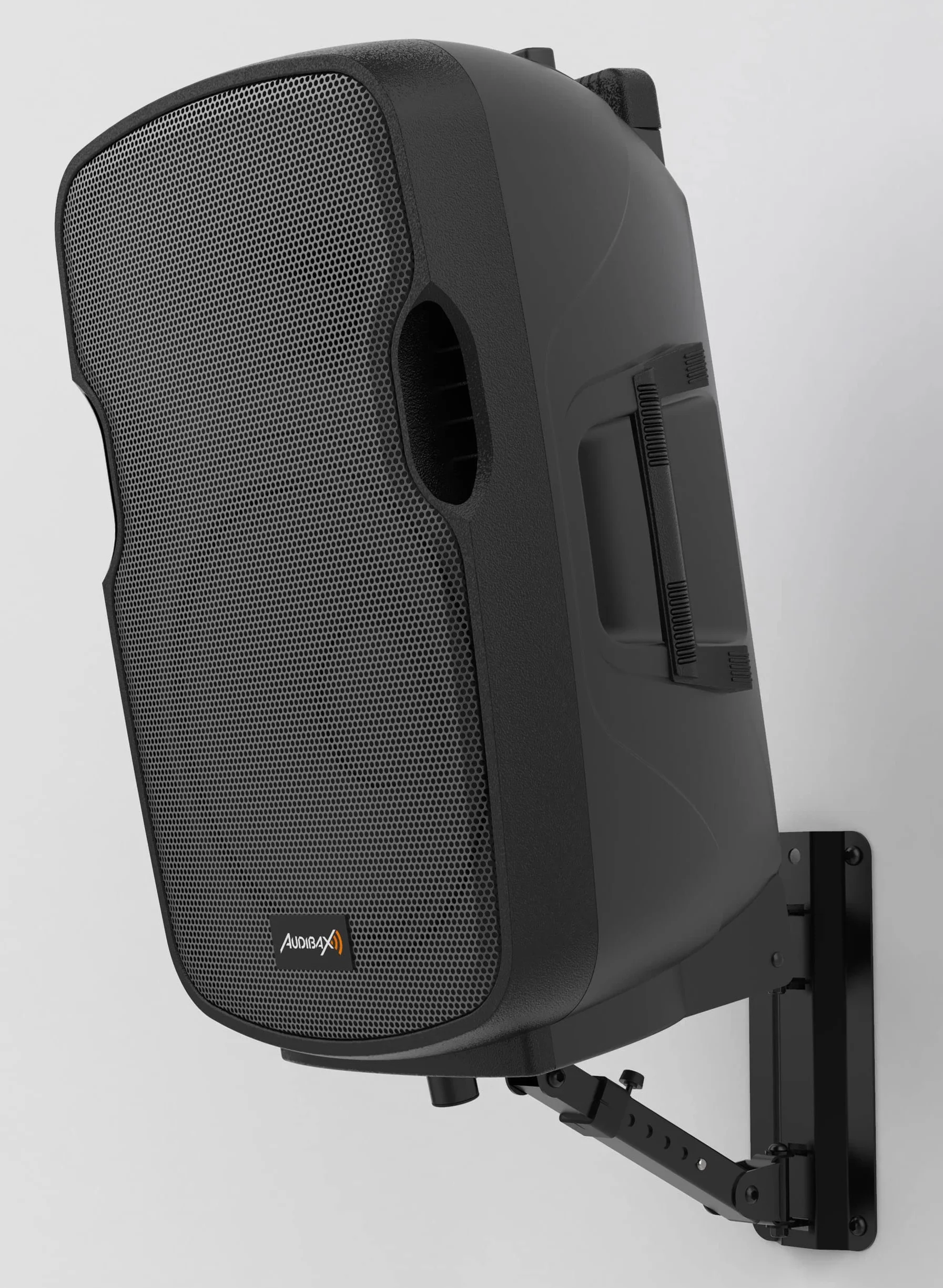 Audibax Neo 30 Supporto da Parete per Altoparlante Professionale Staffa Inclinabile Universale 35 mm 35 kg