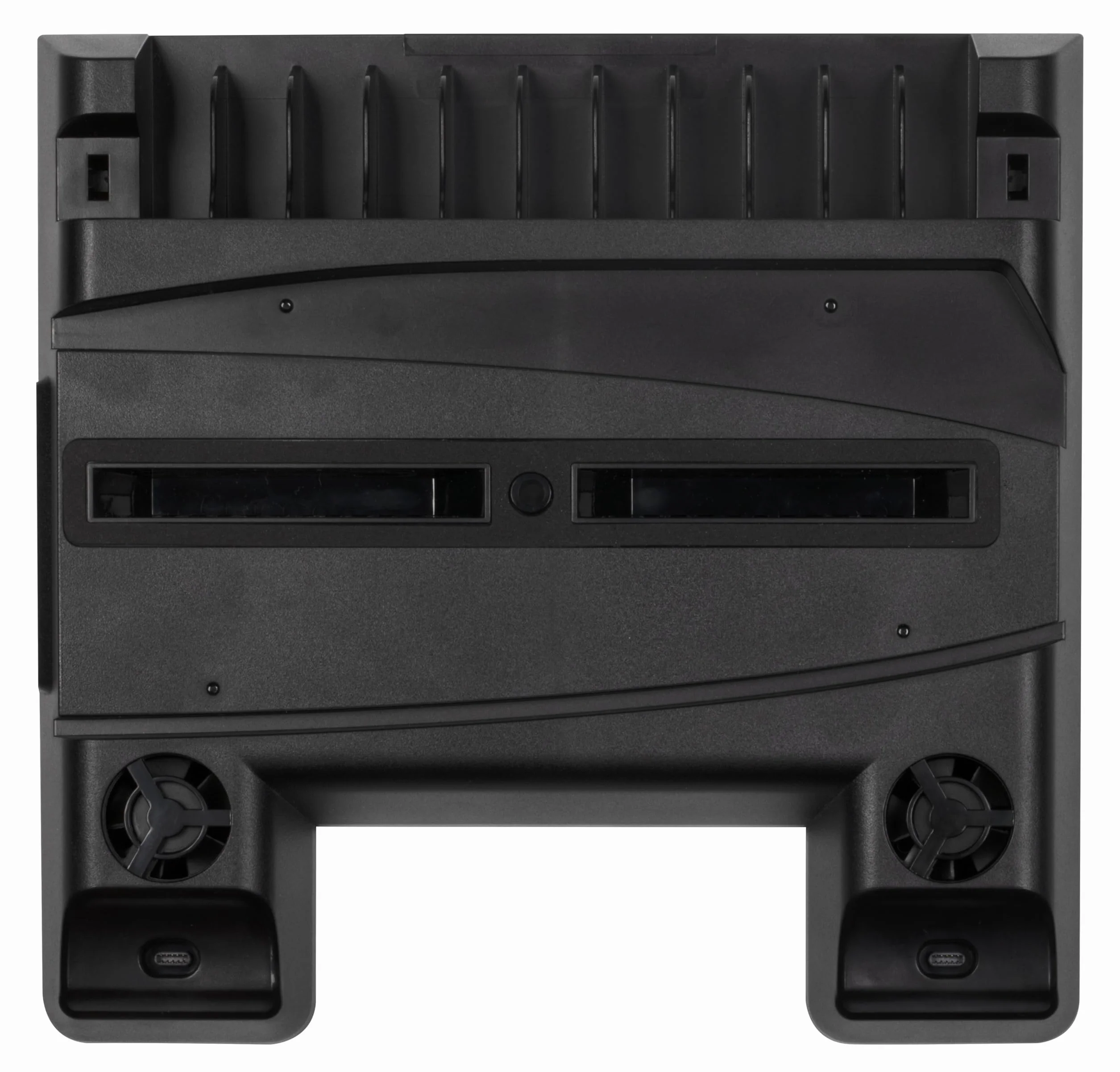 Konix Mythics Cool & Charge Spaceship Base di Ricarica per Console PS5, 2 Controller DualSense, Fino a 11 Giochi - Nero