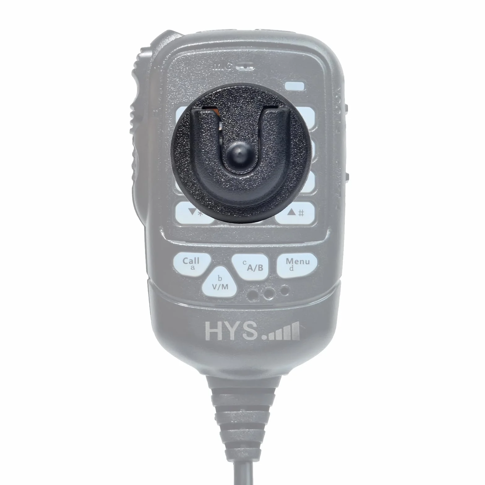 Gancio universale per microfono radio CB Motorola HLN9073B CDM1250 CDM750 GM300 Kenwood nero 1 pack