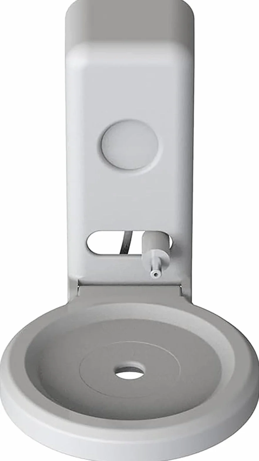 ELLENNE SUPPORTO DA MURO ECHO DOT 4a 5a GENERAZIONE SALVASPAZIO NASCONDERE CAVI SENZA VITI BIANCO