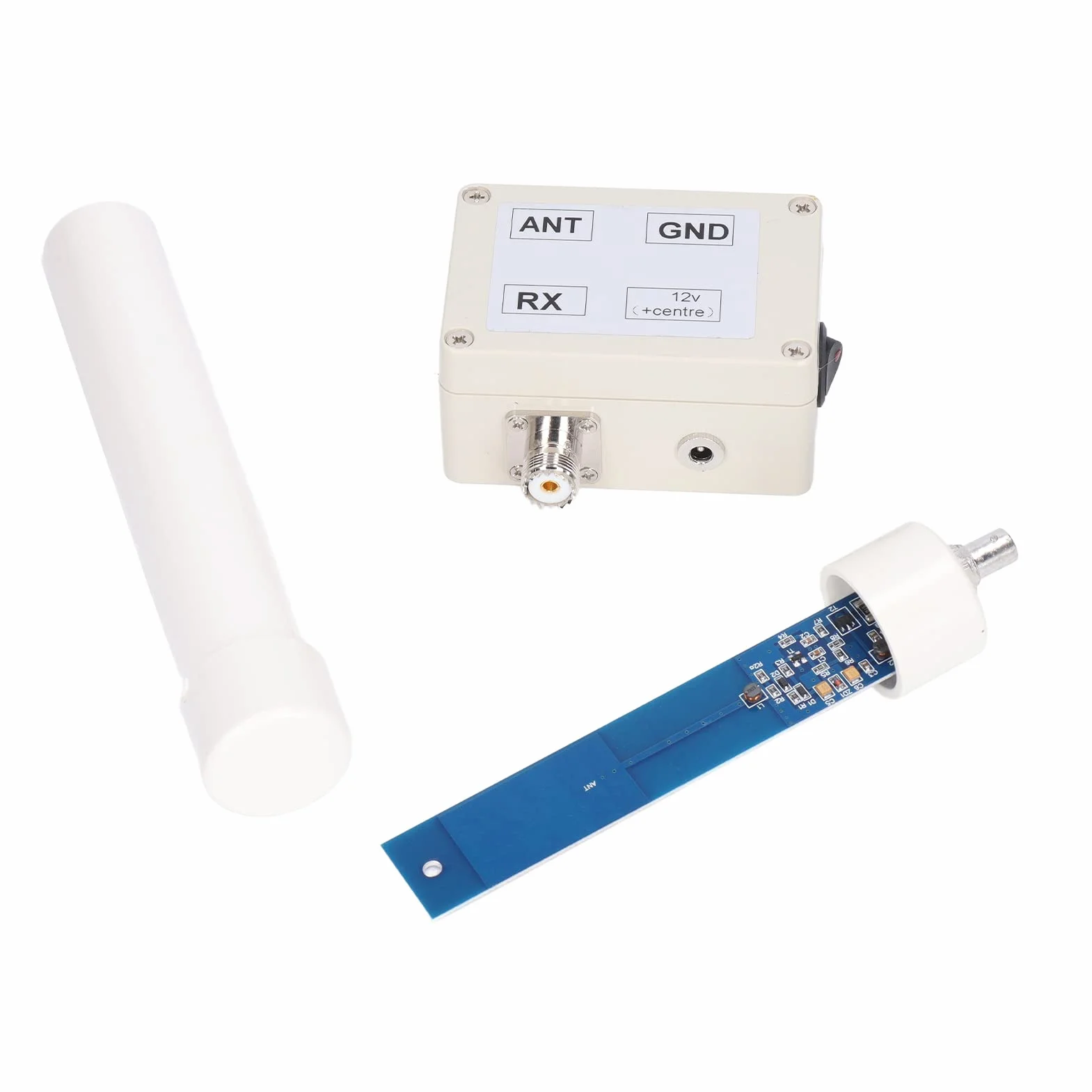 Kit antenna di ricezione attiva VLF LF HF VHF 10kHz-30MHz con cavo SMA