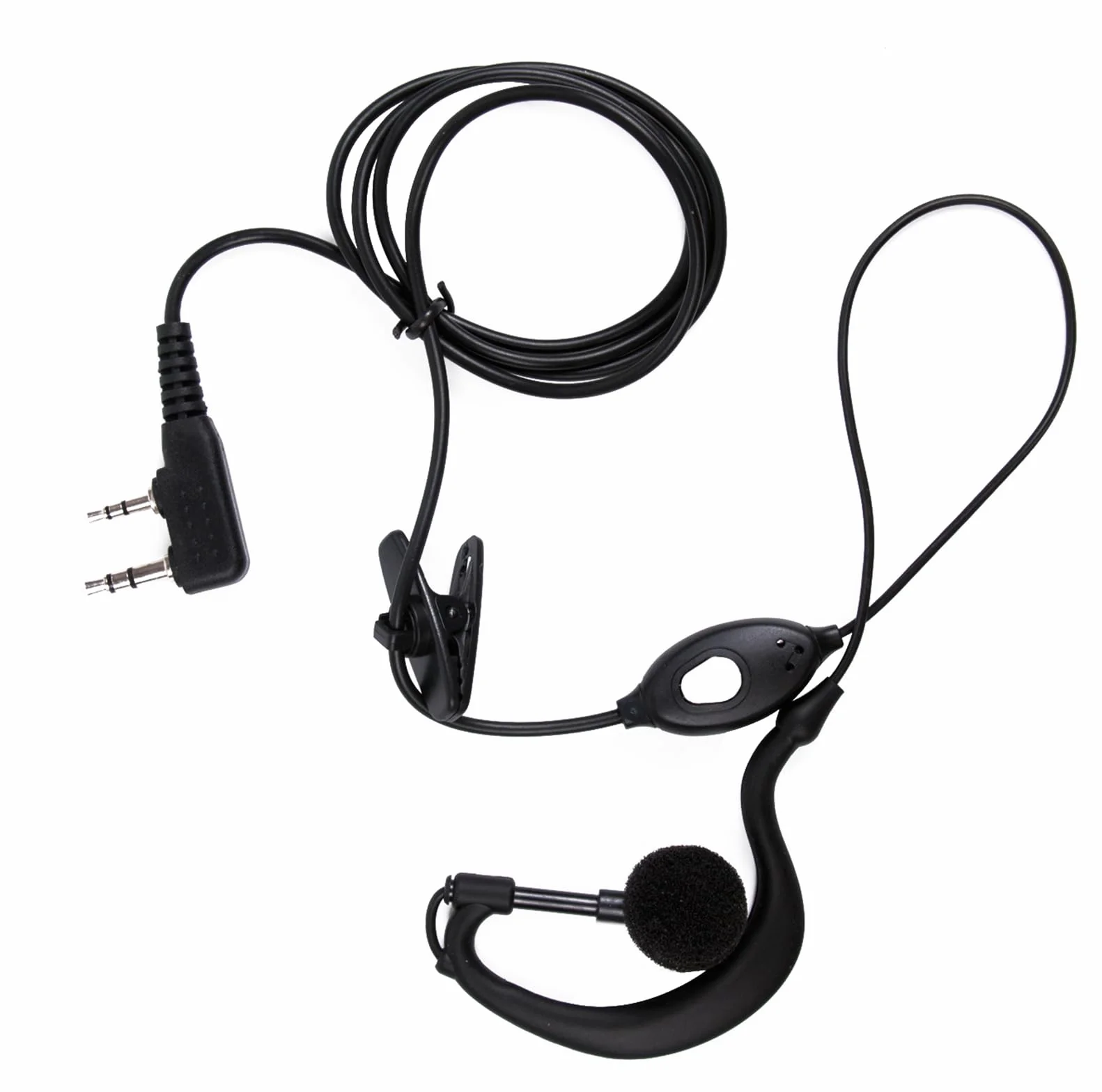 Mengshen Auricolare Cablato Cuffie per Walkie Talkie BF-888S BF-777S UV-5R 2 Pack
