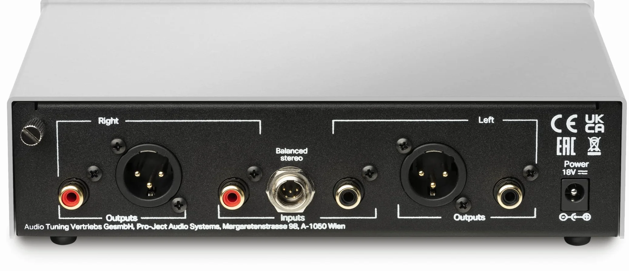 Phono Box S3 B Preamplificatore fonofilo simmetrico Nero
