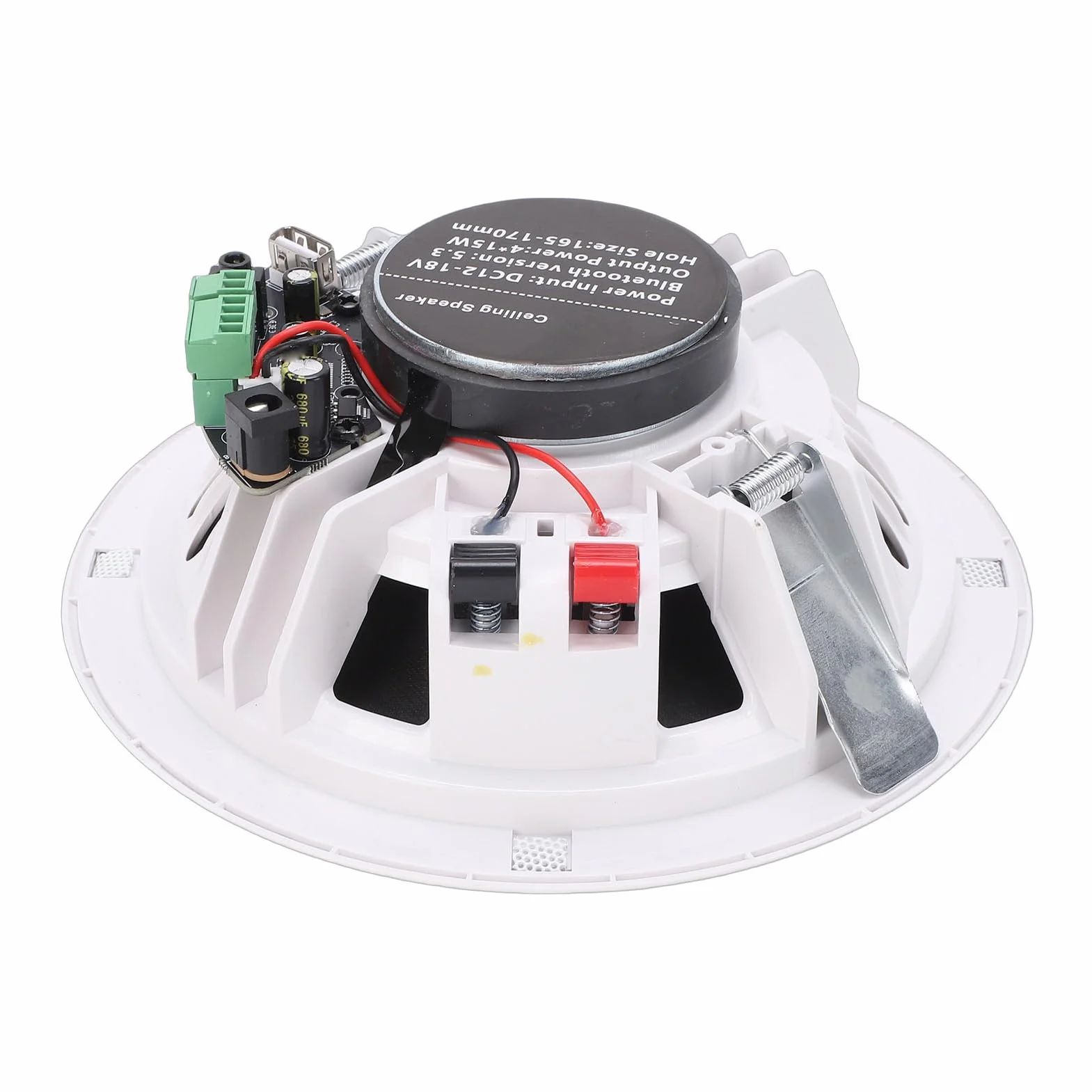 Altoparlante Bluetooth da Soffitto 60W con Amplificatore Classe D Integrato (white)