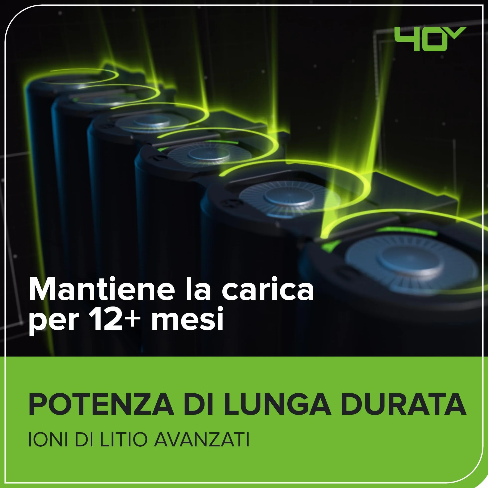 Greenworks 40V Aspiratore Soffiatore a Batteria per Foglie, Motore Brushless, 370km/h, 14.17 m³/min, Sacco di Raccolta da 45L, Due Batterie 2Ah e Caricabatterie, Garanzia 3 Anni GD40BVIIK2X