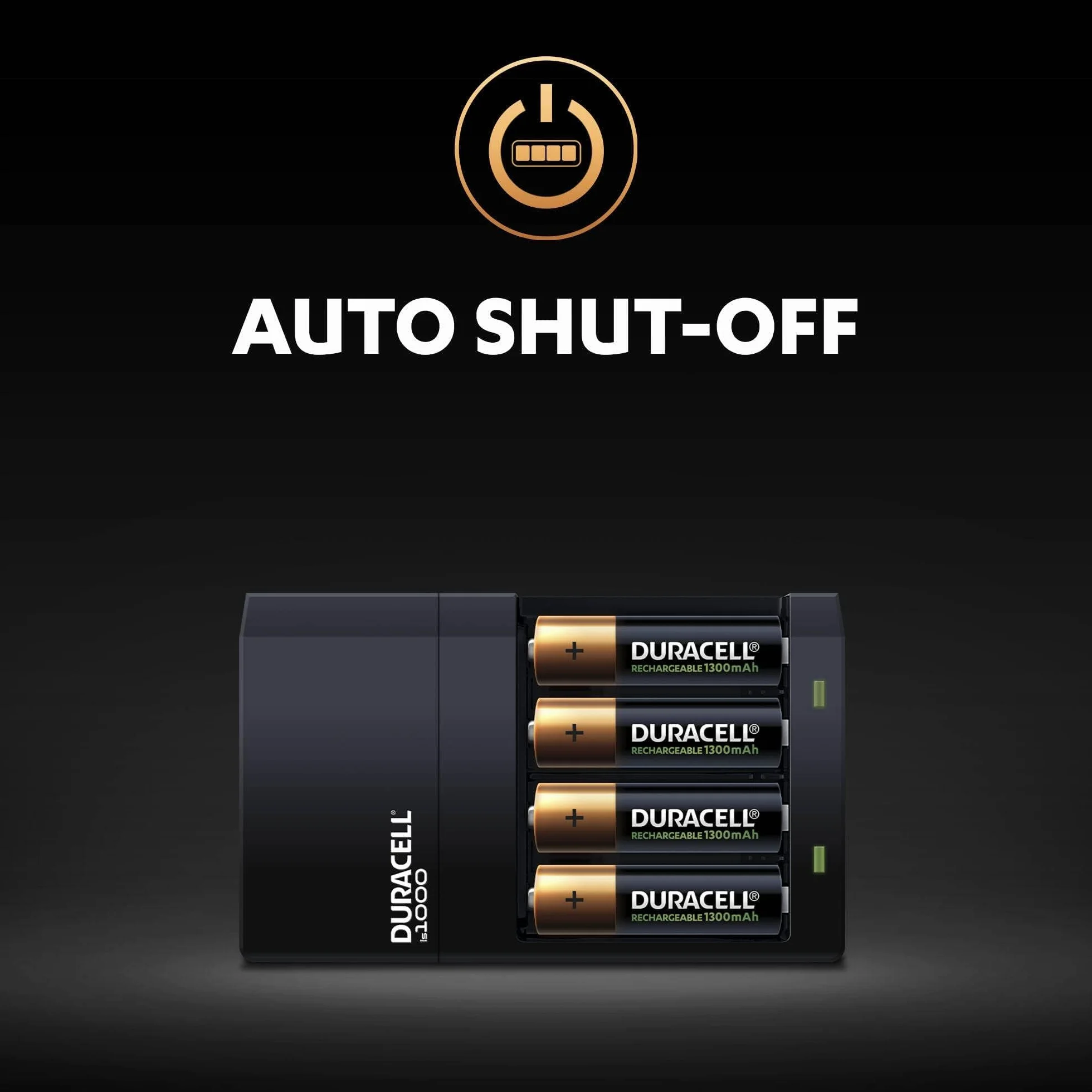 Duracell Caricabatterie 15 Minuti 2 AA 2 AAA