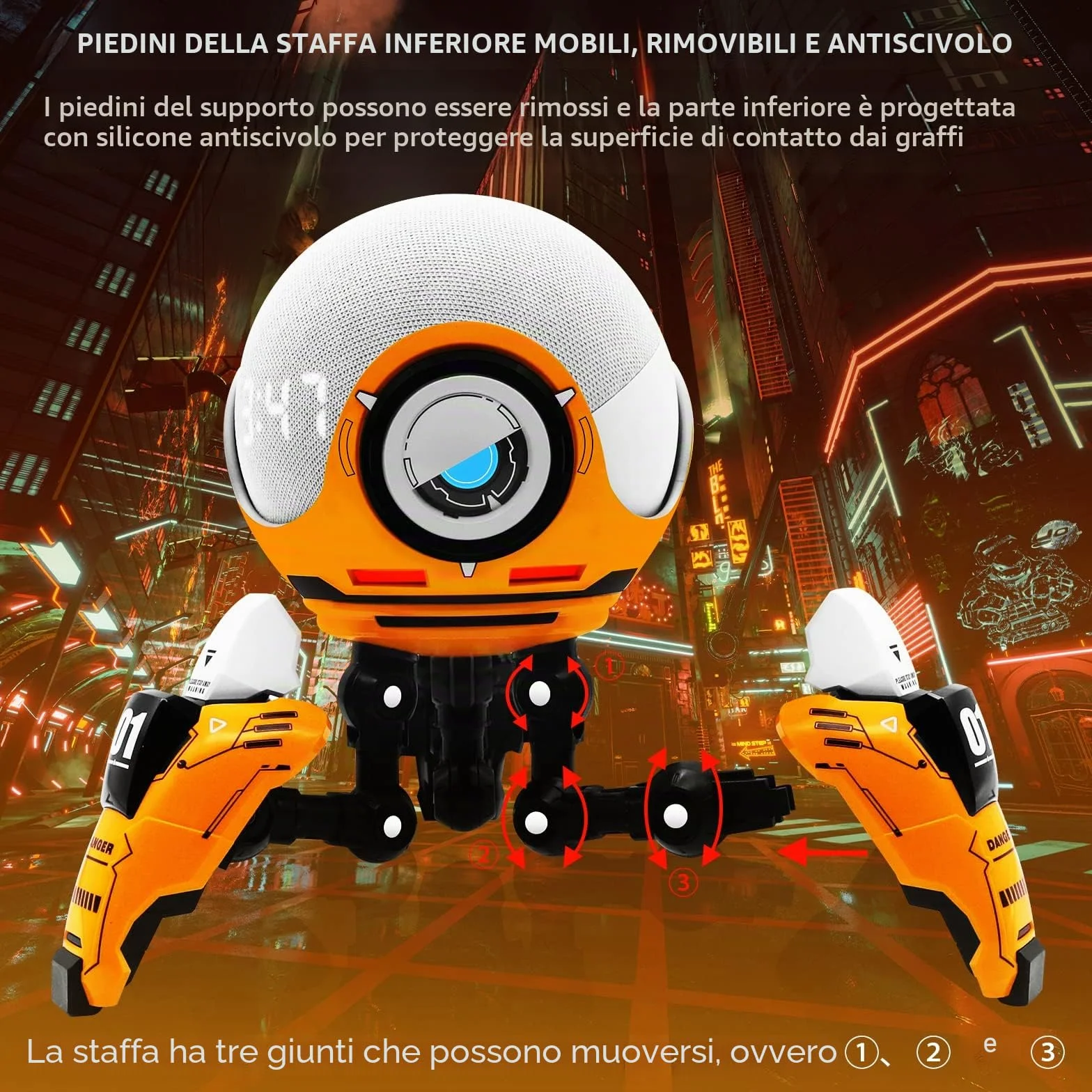 Supporto per Echo Dot 4a 5a Generazione Base di Cassa Bluetooth per HomePod Mini