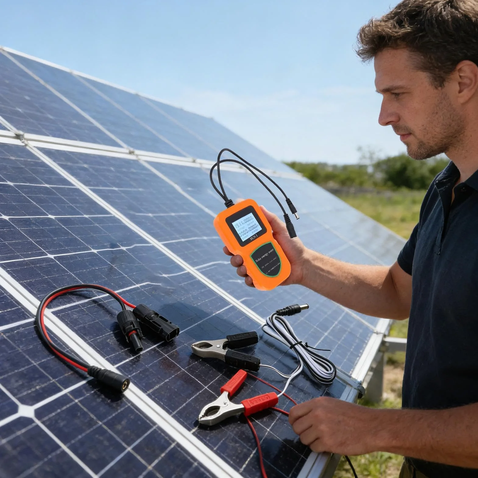 Multimetro Amperometro 500W Tester per Pannelli LCD 2,76 Pollici Retroilluminazione