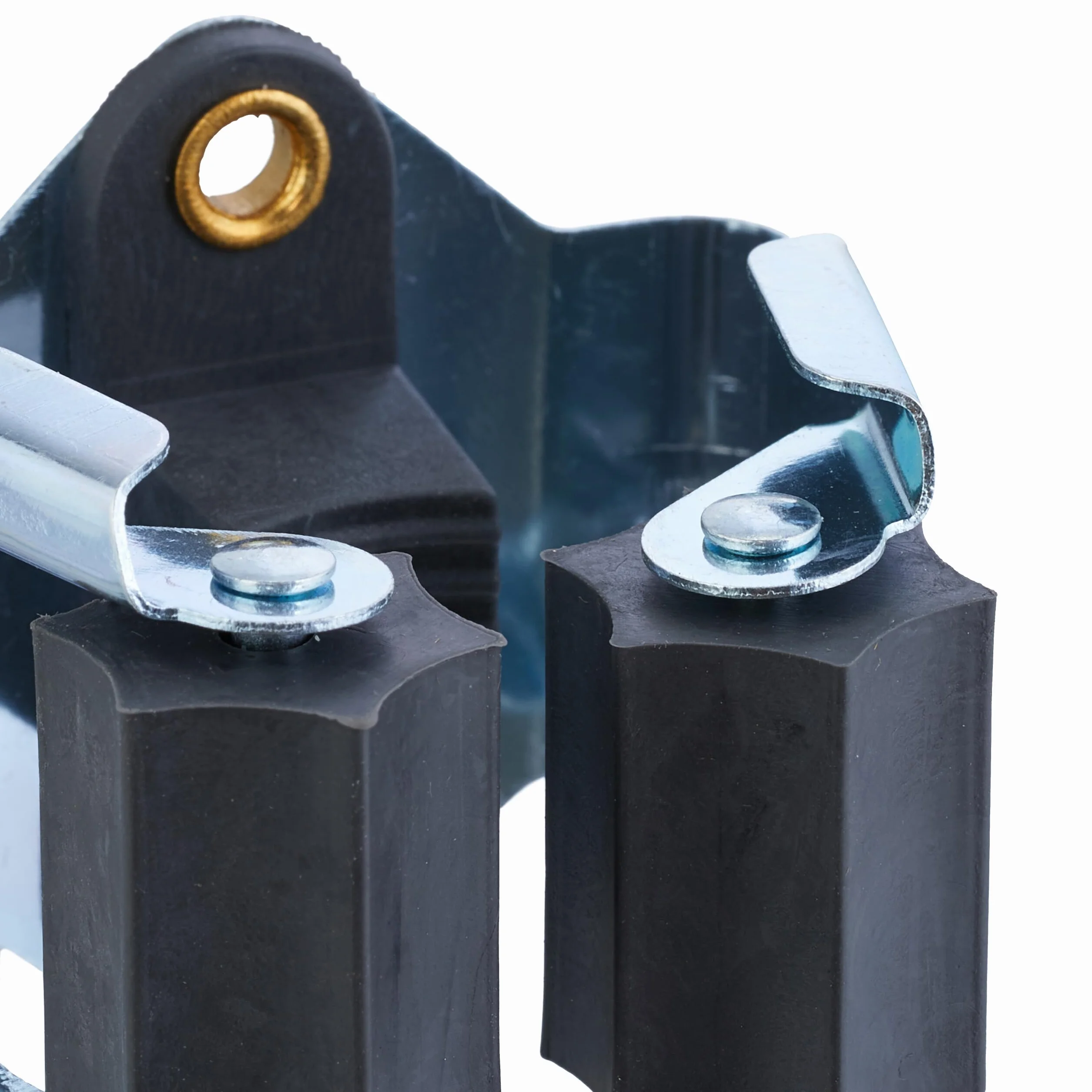 Relaxdays Ganci Porta Attrezzi da Giardino, Set 20 Appendi Portascope e Utensili Casa, Ferro e Poliresina, Nero Argento