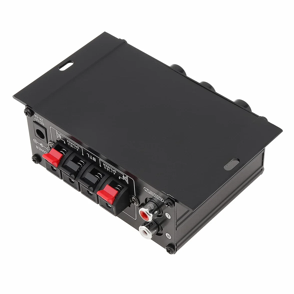 Amplificatore di potenza audio 2 canali classe D AUX USB/SD per karaoke home theater
