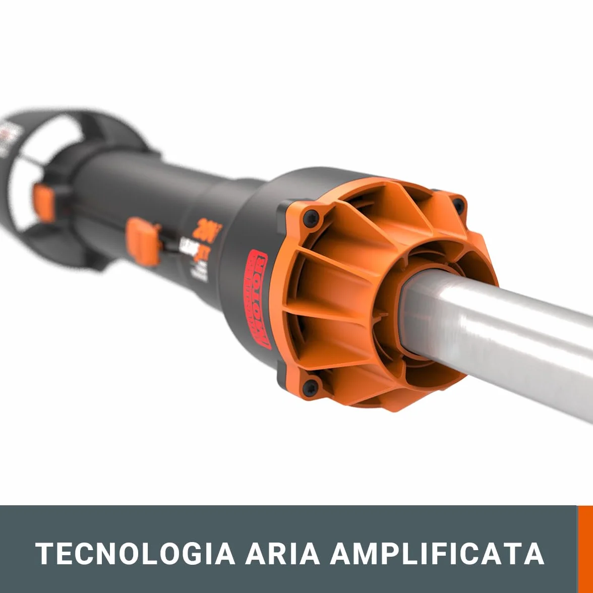 WORX Soffiatore a Batteria 20V WG543E.9 Brushless Potente Leggero e Pratico Batteria e Caricatore non inclusi