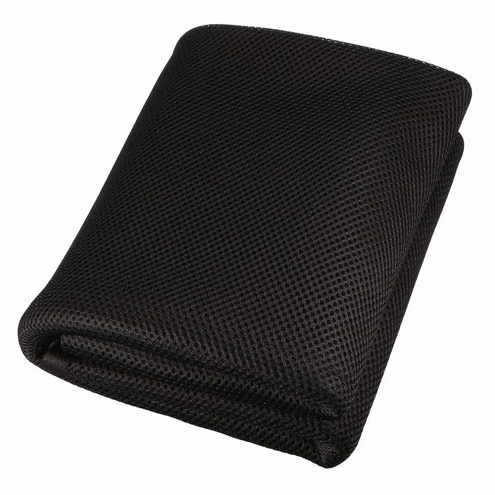 Panno per griglia in rete per altoparlanti antipolvere 50 x 140 cm nero