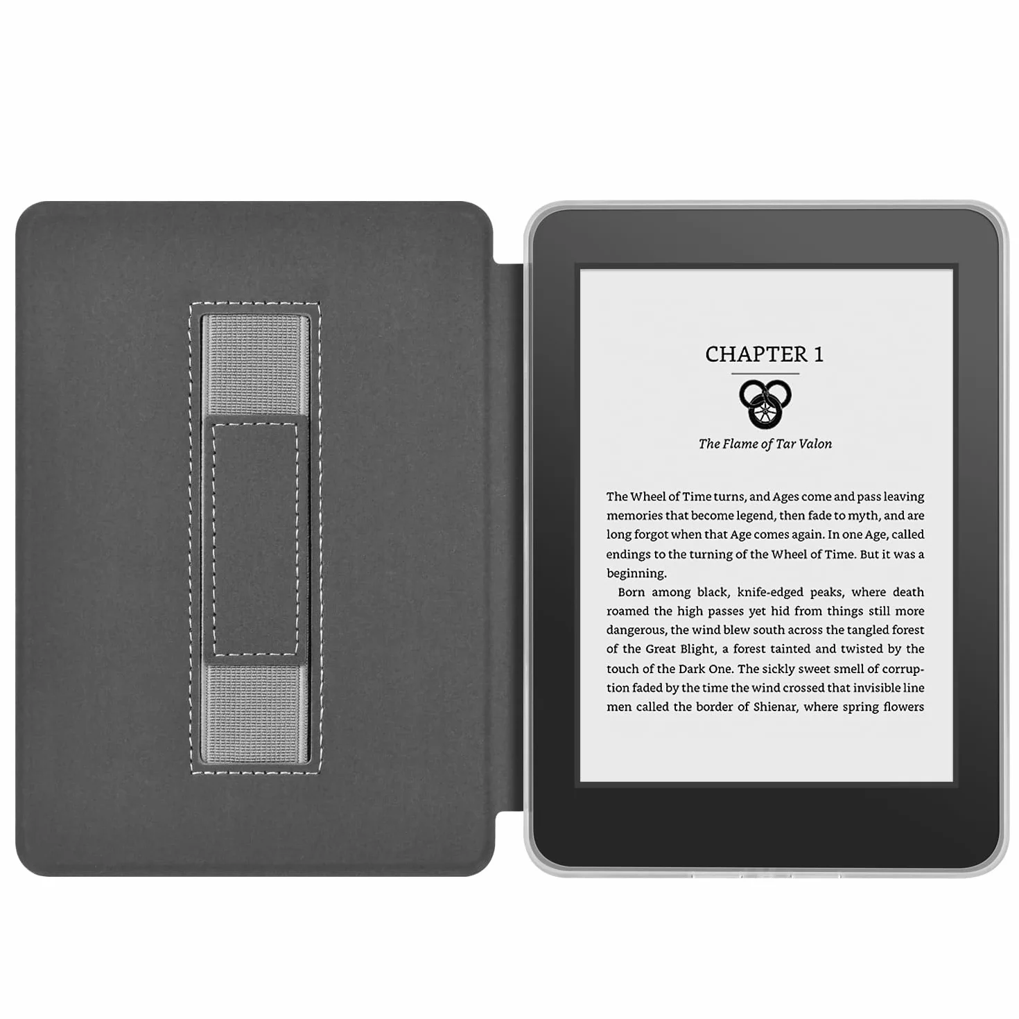ERUNTO Custodia per Kindle Paperwhite 7" (2024) Signature Colorsoft Retro acrilico chiusura magnetica laccetto