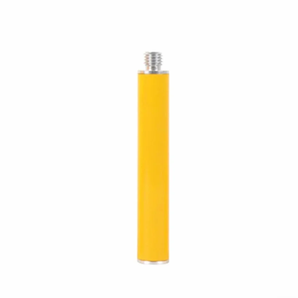 Estensione per palo GPS 25 mm antenna GNSS filettatura 5/8 asta lega alluminio sezione gialla 15 cm