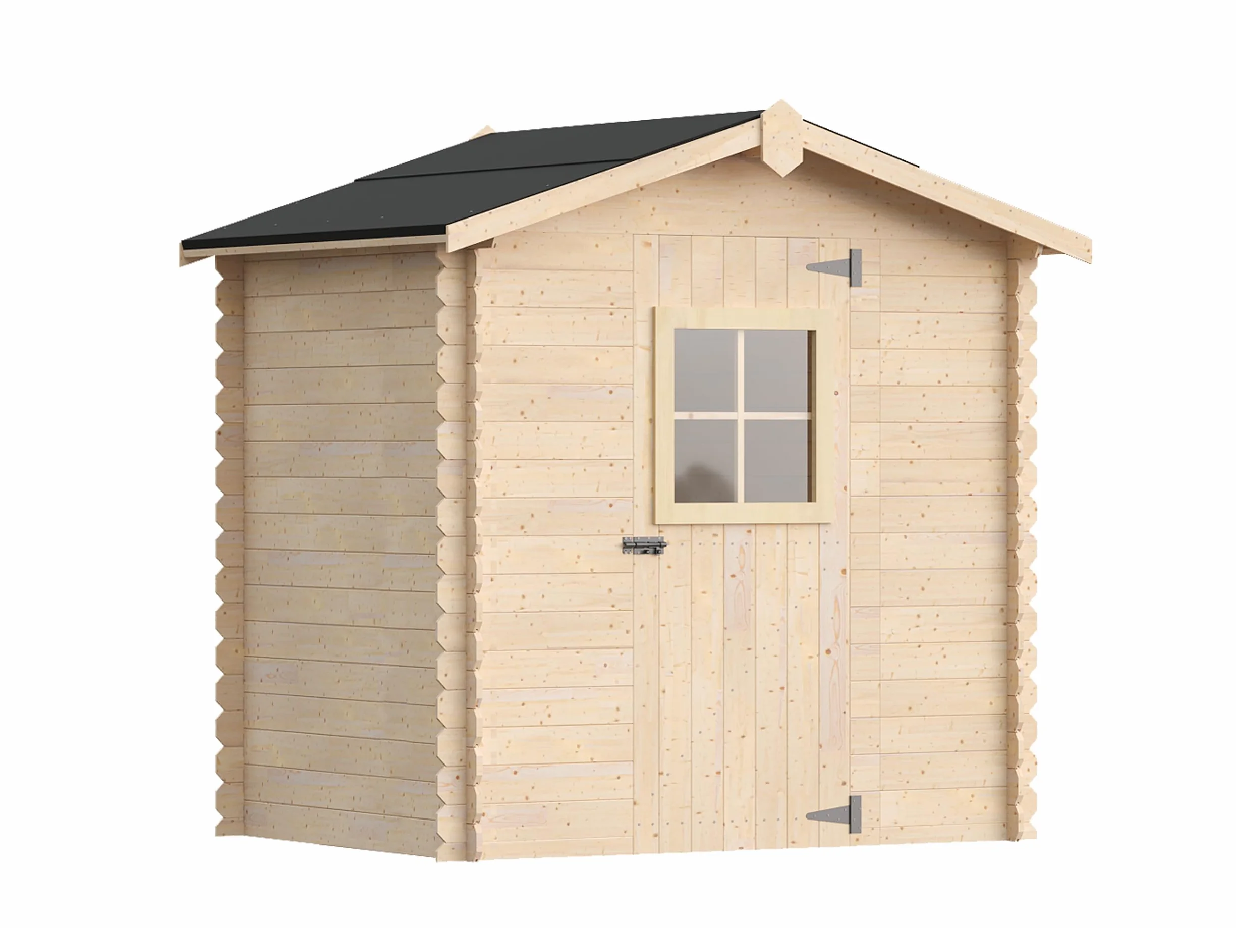 Casetta Da Giardino In Legno Mod. Ibiza 2x1,5 M Casetta In Legno Sp 16mm 3mq, Ideale Per Rimessa Attrezzi, Deposito, Capanno, Box Per Esterno, Made In Italy (con pavimento)
